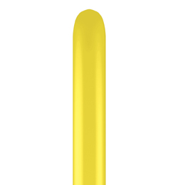 160Q žlté štandardné modelovacie balóny (100 ks/bal)