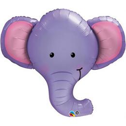 Fóliový balón - hlava slona, Ellie the Elephant, 94 cm
