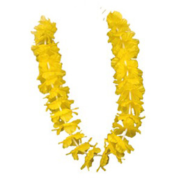 Hawaii náhrdelník - žltý